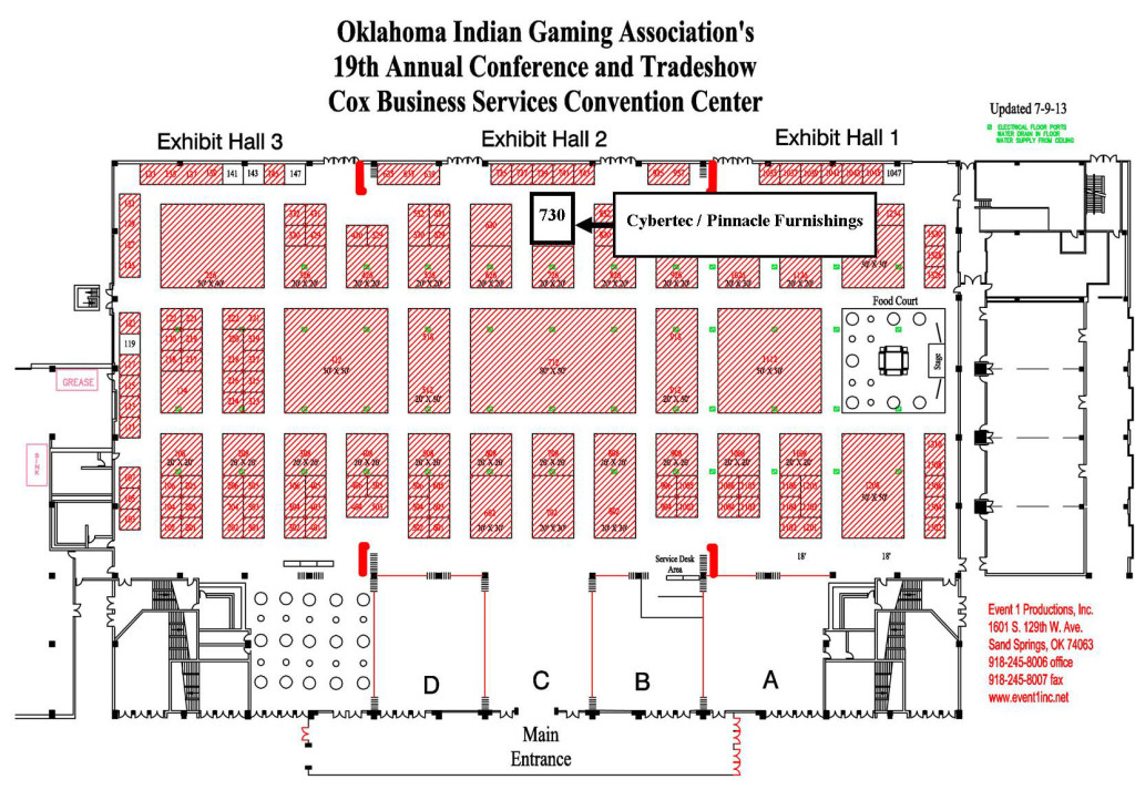 OIGA 2013 Map