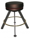 Round Cushion Backless Contour Stool Corner